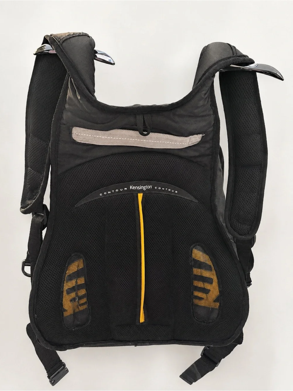 Kensington Black Men's Backpack with Multiple Compartments